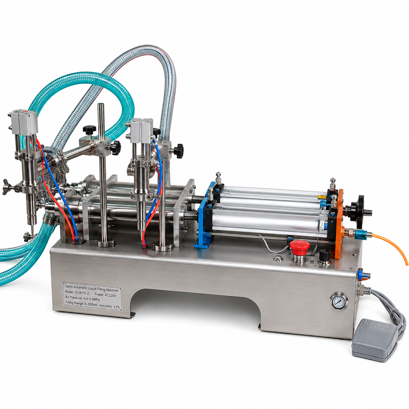 Double Head Liquid Filling Machine